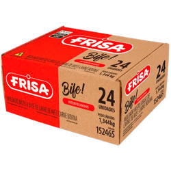 HAMBURGUER FRISA MISTO CX 1,344KG BOVINO NOVA